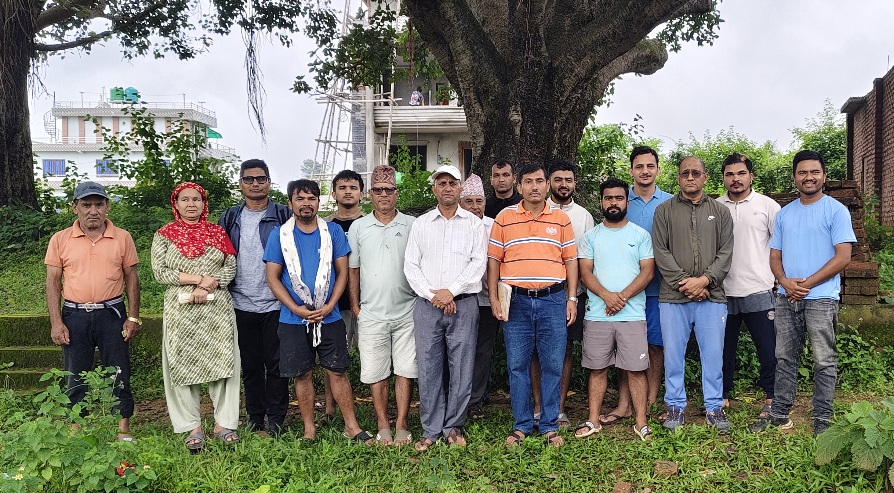 तुलसीपुर -७ को चौतारी जलधारा टोलमा शान्ति सुरक्षा समिति गठन