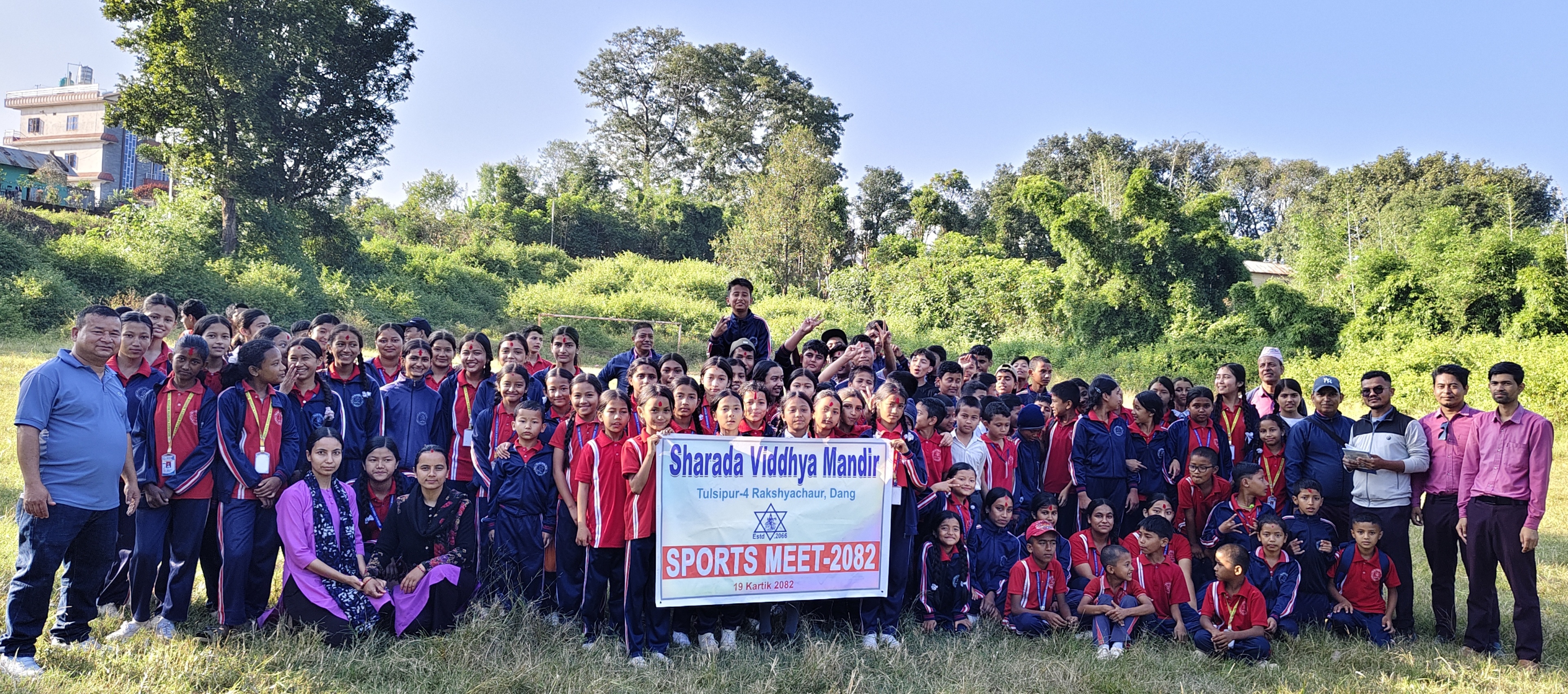 शारदा विद्या मन्दिरमा स्पोर्ट्स मिट कार्यक्रम सम्पन्न