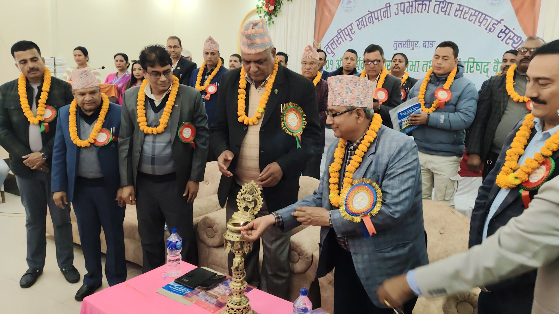 तुलसीपुर खानेपानीको २१ औँ साधारणसभा सम्पन्न