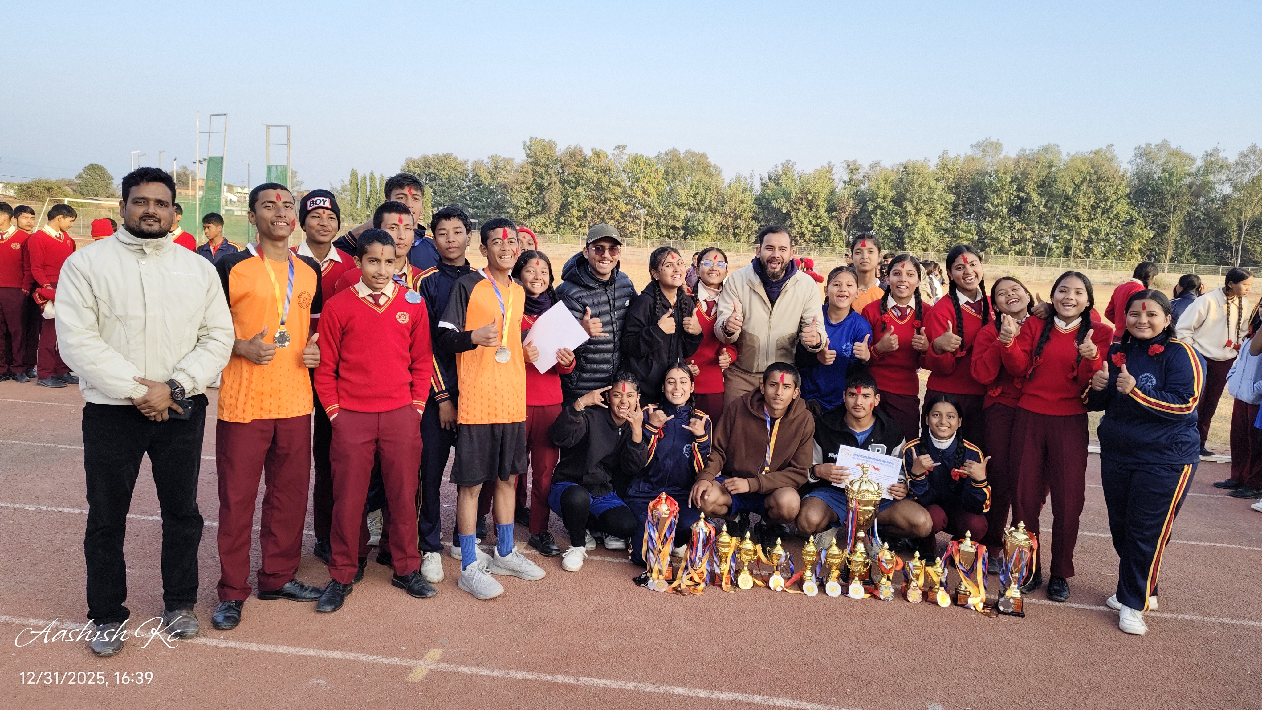 नेसनल प्याब्सन दाङको बृहत खेलकुद प्रतियोगिता सम्पन्न