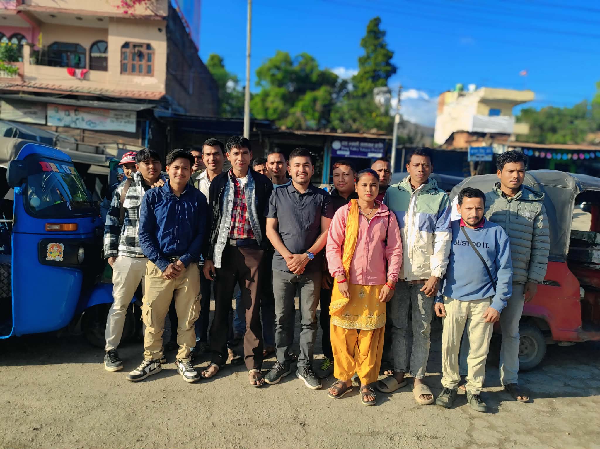 दाङ भ्याली यातायात लमहीको संयोजकमा चौधरी