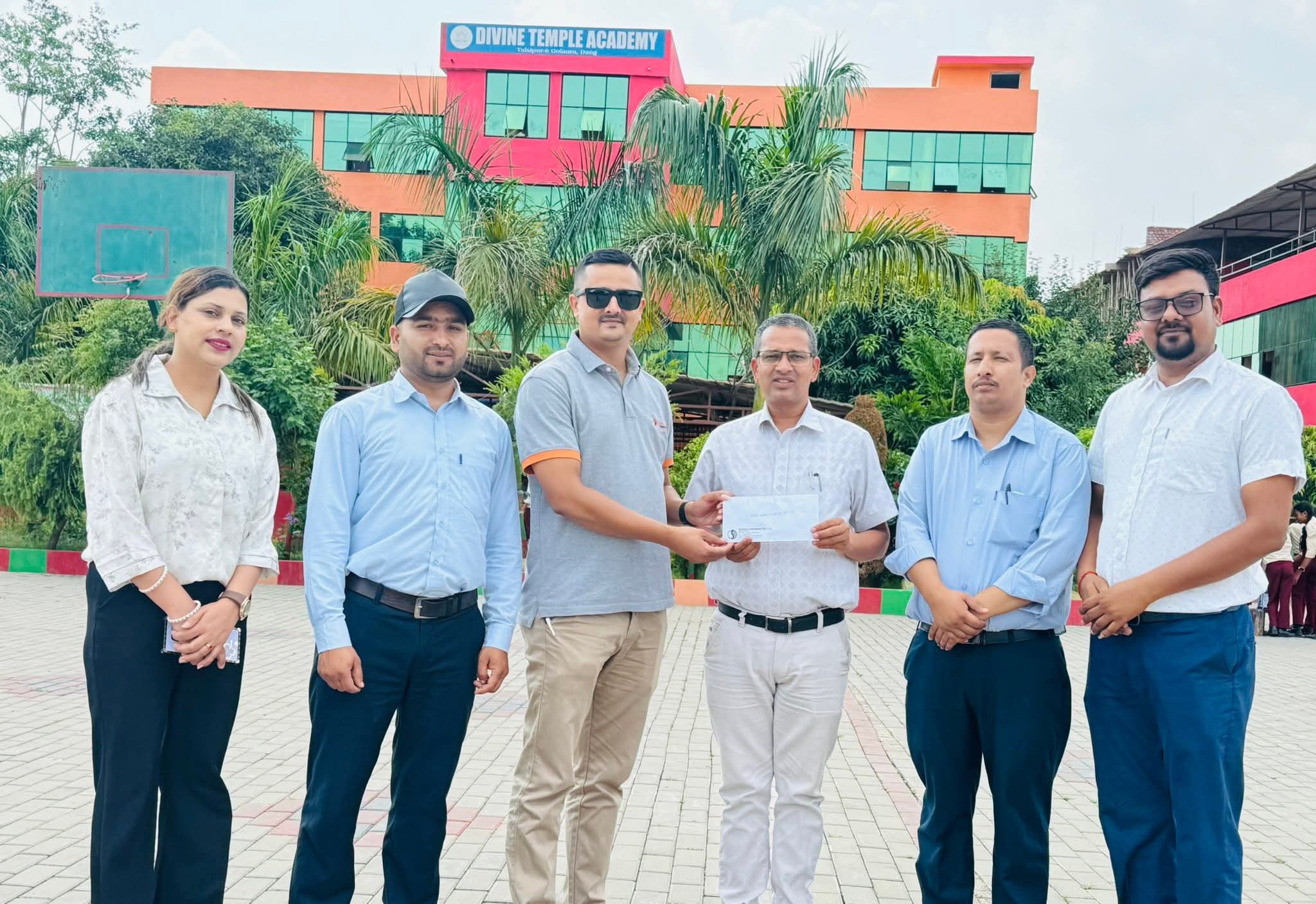 डिभाइन टेम्पलमा विद्यार्थी, शिक्षक र कर्मचारीका लागि बीमा सुविधा