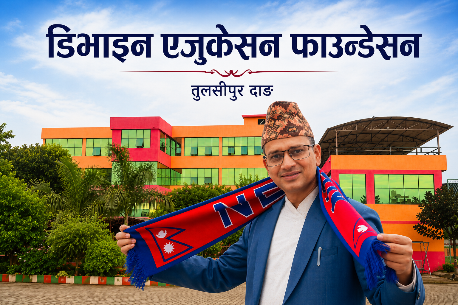 डिभाइन एजुकेसन फाउन्डेसनद्वारा भोटेकोसी बाढीपिडितलाई १ लाख बढी सहयोग