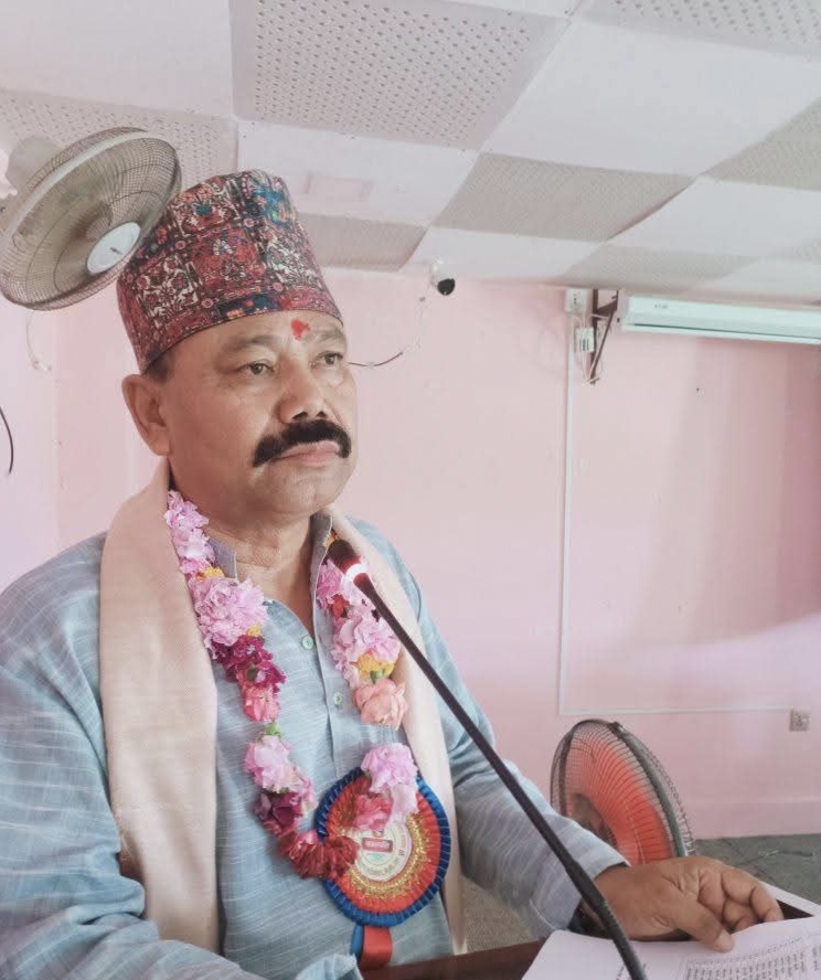 नेपाली कांग्रेस दाङ क्षेत्र नं. ३ (ख) को सभापतिमा गिरी निर्वाचित