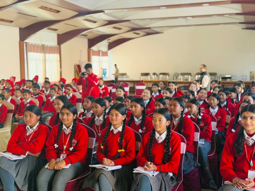सगरमाथा स्कुलका विद्यार्थीलाई मोटिभेसनल क्लास