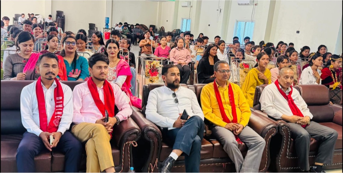 डिभाइनमा कक्षा ११ का विद्यार्थीलाई स्वागत तथा अभिमुखीकरण कार्यक्रम सम्पन्न