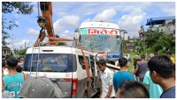 चितवनमा सवारी दुर्घटना, ७ जनाको मृत्यु, १८ घाइते