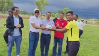 दाङमा एन्फा यू–१४ अन्तर विद्यालय फुटबल प्रतियोगिता अन्तर्गत  लिग चरणका खेल सुरु