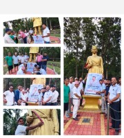 तुलसीपुर नगर जेसीजले मनायो आदिकवि भानुभक्त आचार्यको जन्मजयन्ती