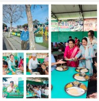 साहिल महताराले जन्मदिनमा मानव सेवा आश्रमका आश्रितहरूलाई भोजन गराए