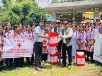 विश्व वातावरण दिवसमा मेरिगोल्ड सर्कलद्वारा मन्दिर सरसफाइ