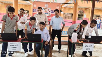 डिभाइन टेम्पल एकेडेमीमा डिजिटल प्रणालीमार्फत विद्यार्थी नेतृत्व चयन