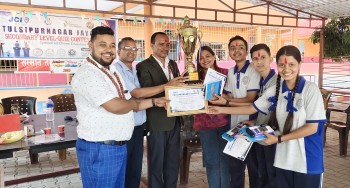तुलसीपुरमा जेसिसको आयोजनामा हाजिरीजवाफ प्रतियोगिता सम्पन्न