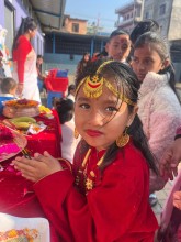 लक्ष्य एकेडेमीमा सरस्वती पूजा तथा अक्षरारम्भ कार्यक्रम सम्पन्न