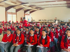 सगरमाथा स्कुलका विद्यार्थीलाई मोटिभेसनल क्लास