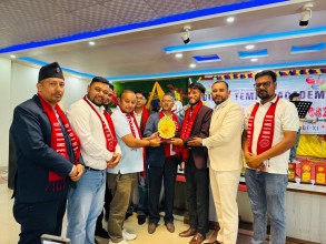 डिभाइन टेम्पल एकेडेमीका शिक्षक पौडेल सम्मानित