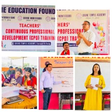 डिभाईन टेम्पल एकेडेमीमा विद्यार्थीको मूल्यांकन प्रक्रिया सम्बन्धी कार्यशाला
