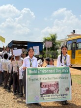 शारदा विद्या मन्दिरमा विश्व वातावरण दिवसमा भव्य कार्यक्रम
