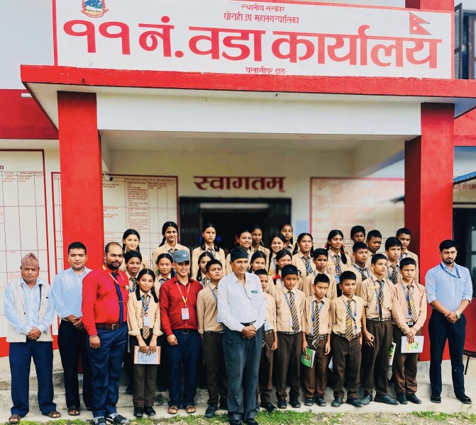 परोपकार पाठशालाका विद्यार्थी र जनप्रतिनिधिबीच खुला संवाद