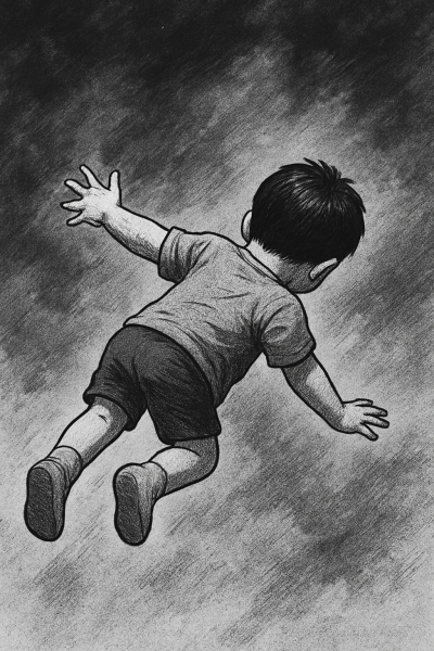 तुलसीपुरमा ३ वर्षिय बालक खेल्ने क्रममा लडेर घाइते