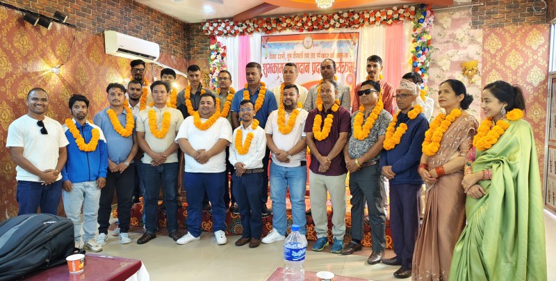 नेशनल प्याब्सन दाङको शुभकामना आदानप्रदान कार्यक्रम सम्पन्न