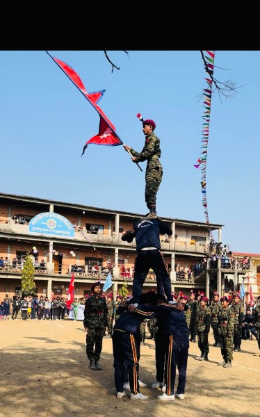 राष्ट्रपति रनिङ शिल्डमा र्याली र तेक्वान्दोमा डिभाइन टेम्पल प्रथम