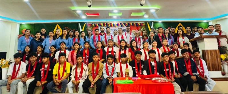 डिभाइन टेम्पल एकेडेमीद्वारा एसईई उत्तीर्ण विद्यार्थीलाई सम्मान तथा बधाई ज्ञापन