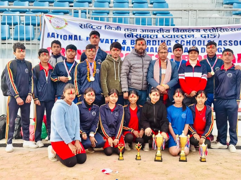 डिभाईन टेम्पल मार्च पास र नृत्यमा प्रथम, एथलेटिक्समा द्वितीय र तृतीय