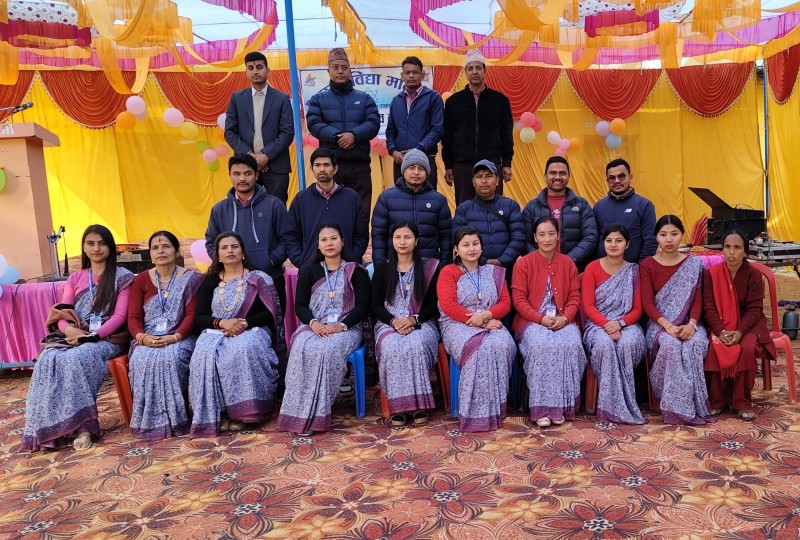 शारदा विद्यामन्दिर रक्षाचौरको १५ औं वार्षिक उत्सव सम्पन्न