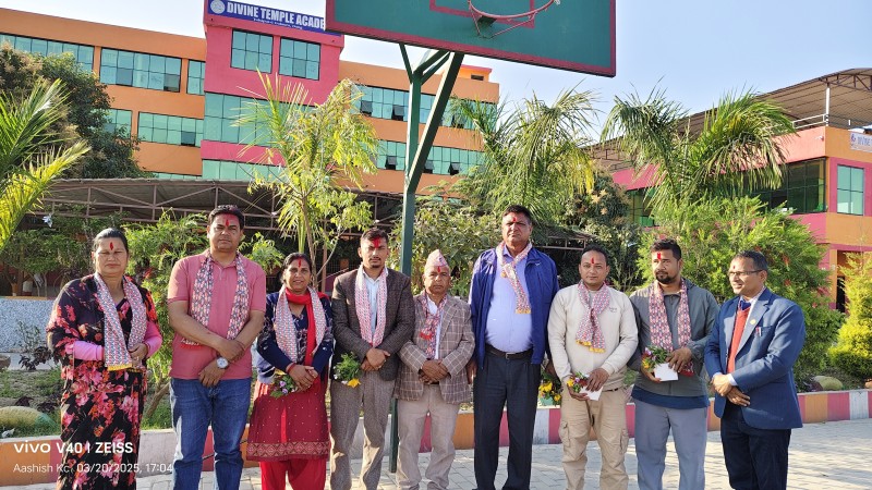 डिभाइन एजुकेसन फाउन्डेसनद्वारा तुलसीपुर खानेपानी संस्थाका नवनिर्वाचित पदाधिकारीलाई सम्मान